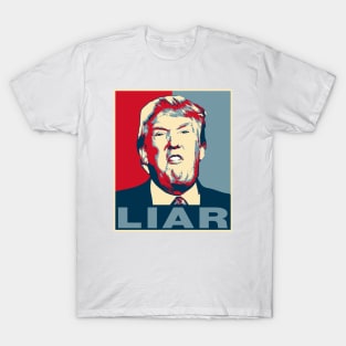 Trump Liar Poster T-Shirt